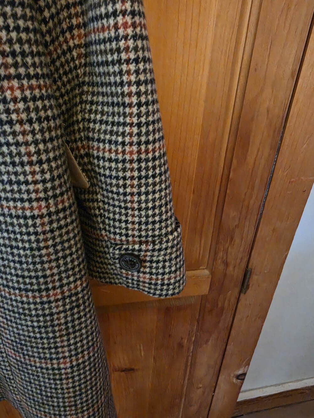 Ralph Lauren Houndstooth Coat - Picture 3 of 5